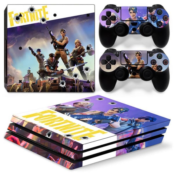 Fortnite PS4 Pro skin. Heltene med skudhuller. Fortnite PS4 Pro skin. Heltene med skudhuller.