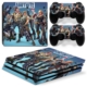 Fortnite PS4 Pro skin til konsol og controllere. Hele teamet. Mobil, PC og tablet tilbehør