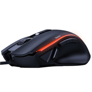 Baseus GAMO (GM01) gaming mus med 9 programmerbare knapper. Mobil, PC og tablet tilbehør