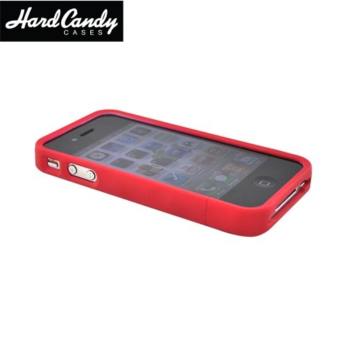 Hard Candy Bubble Slider Cover til iPhone 4. Rød Hard Candy Bubble Slider Cover til iPhone 4. Rød - Billede 2