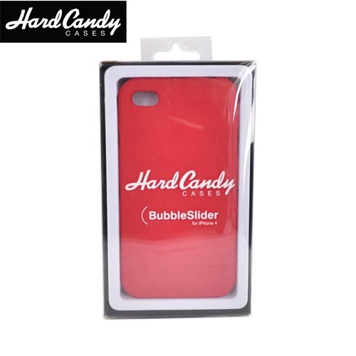 Hard Candy Bubble Slider Cover til iPhone 4. Rød Hard Candy Bubble Slider Cover til iPhone 4. Rød - Billede 4