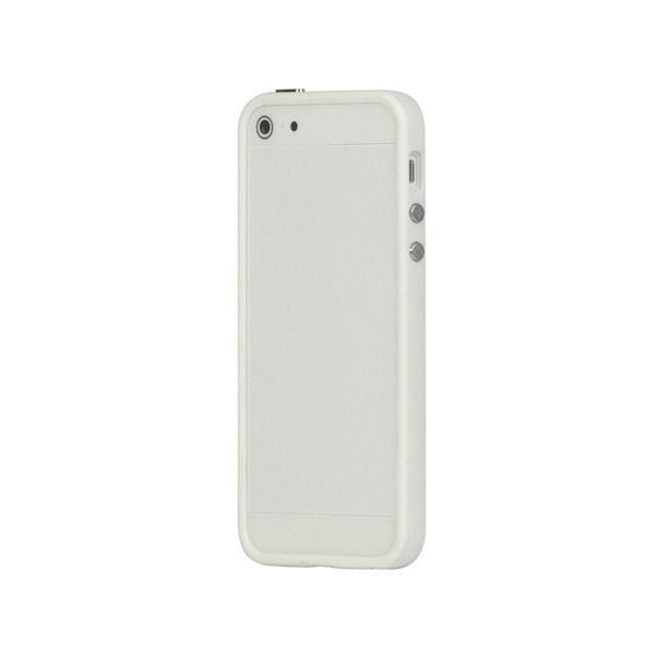 iPhone 5/5S/SE Bumper. Hvid. Mobil, PC og tablet tilbehør