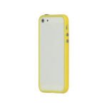 iPhone 5/5S/SE Bumper. Gul. Mobil, PC og tablet tilbehør
