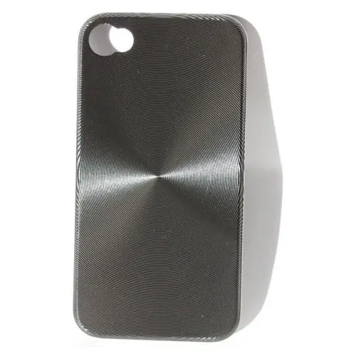 iPhone 4 "CD-style" cover. Sort. Mobil, PC og tablet tilbehør