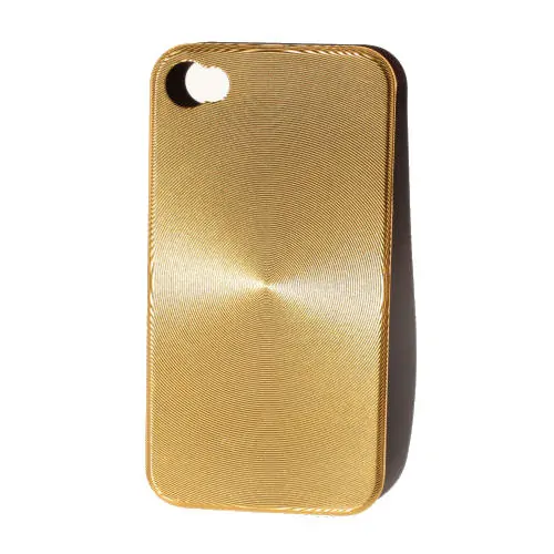 iPhone 4 "CD-style" cover. Gold. Mobil, PC og tablet tilbehør