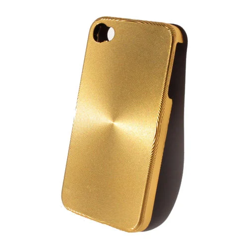 iPhone 4 "CD-style" cover. Gold. iPhone 4 "CD-style" cover. Gold. - Billede 2