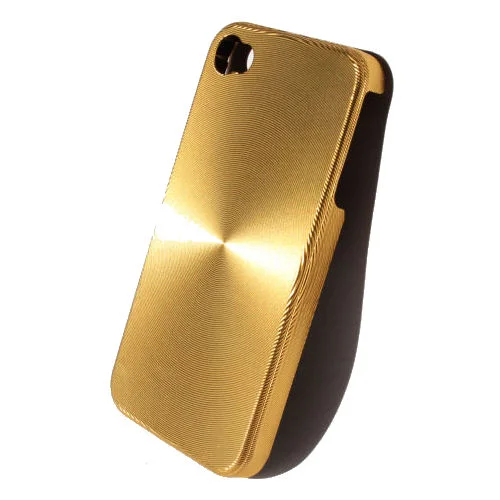 iPhone 4 "CD-style" cover. Gold. iPhone 4 "CD-style" cover. Gold. - Billede 3
