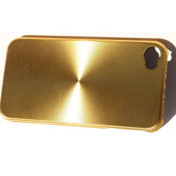 iPhone 4 "CD-style" cover. Gold. iPhone 4 "CD-style" cover. Gold. - Billede 4
