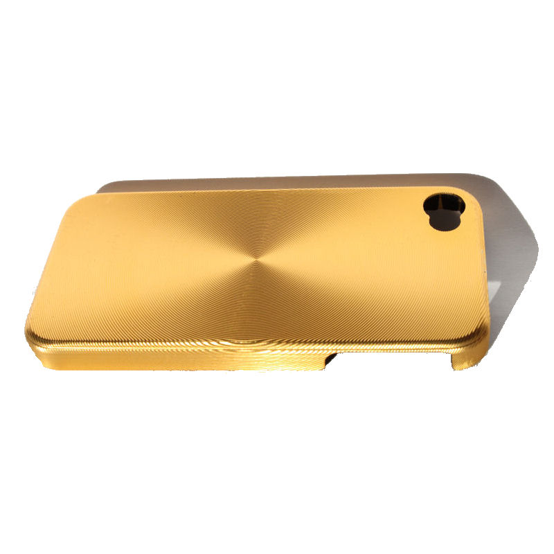 iPhone 4 "CD-style" cover. Gold. iPhone 4 "CD-style" cover. Gold. - Billede 5
