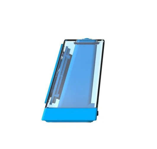 Transparent trådløs Bluetooth højttaler med FM-radio mm. Blå. Transparent trådløs Bluetooth højttaler med FM-radio mm. Blå. - Billede 5