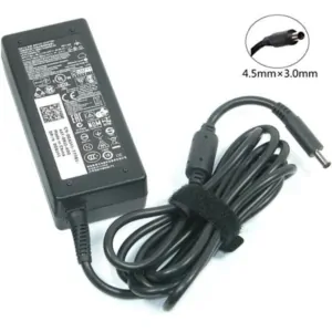 Original Dell oplader. 65W - 19.5V/3.34A (4.5x3.0). Mobil, PC og tablet tilbehør