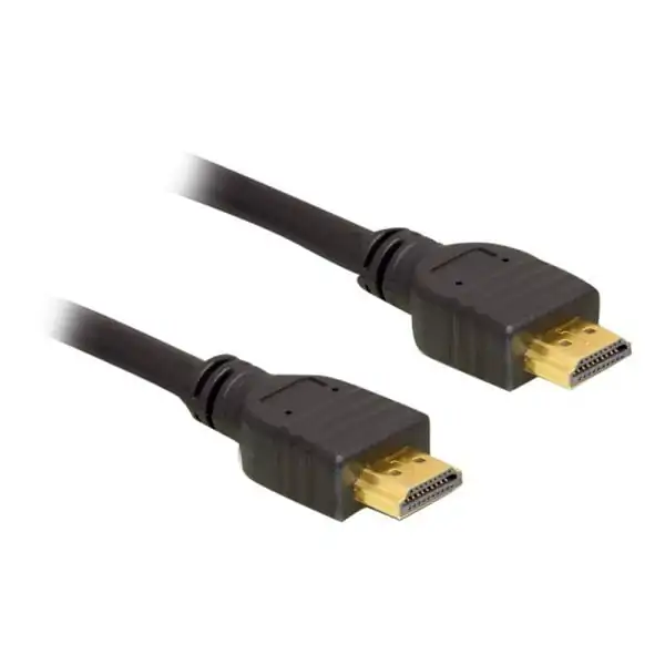 HDMI High Speed 1.4 kabel. Guldbelagte stik. 5 m. Mobil, PC og tablet tilbehør