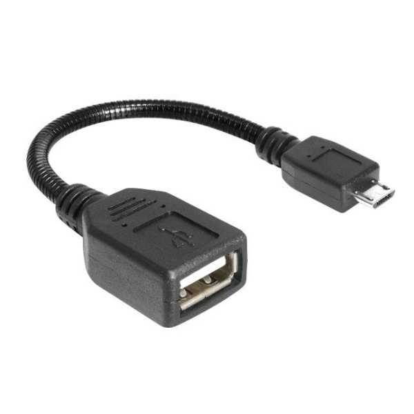 DeLOCK OTG USB 2.0 til Mikro USB adapter-kabel. 15 cm. Mobil, PC og tablet tilbehør