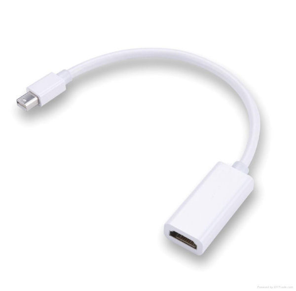 Mini displayport til HDMI adapter. Mini displayport til HDMI adapter.