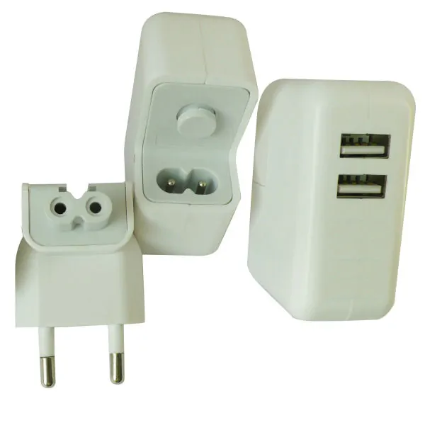 Dual USB oplader til iPhone, iPad mm. Dual USB oplader til iPhone, iPad mm. - Billede 6