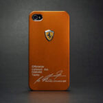 iPhone 4 / 4S Ferrari hard cover. Michael Schumacher hyldest. Bronze. Mobil, PC og tablet tilbehør
