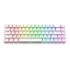 Havit KB860L Ultra Compact Trådløst Mekanisk Tastatur. Hvid Havit KB860L Ultra Compact