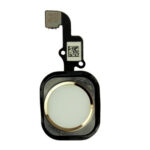 iPhone 6S/6S Plus Home knap med kabel. OEM kvalitet. Gold. Mobil, PC og tablet tilbehør