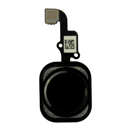 iPhone 6S/6S Plus Home knap med kabel. OEM kvalitet. Sort. Mobil, PC og tablet tilbehør