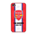 iPhone 4 / 4S Fodbold cover. Arsenal. Mobil, PC og tablet tilbehør