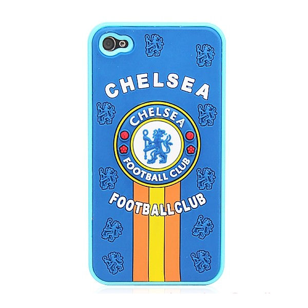 iPhone 4 / 4S Fodbold cover. Chelsea. iPhone 4 / 4S Fodbold cover. Chelsea.