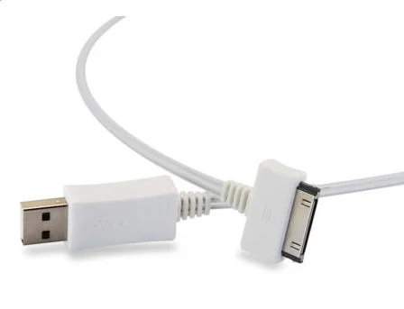 LED lys USB Data-/ladekabel til iPhone, iPad mm. 1 meter. Hvid. LED lys USB Data-/ladekabel til iPhone, iPad mm. 1 meter. Hvid. - Billede 4