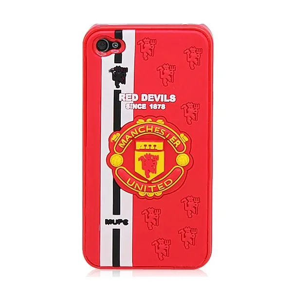 iPhone 4 / 4S Fodbold cover. Manchester United. iPhone 4 / 4S Fodbold cover. Manchester United.