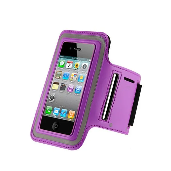 Sportsarmbånd til iPhone 5 / 5S. Lilla. Sportsarmbånd til iPhone 5 / 5S. Lilla. - Billede 2