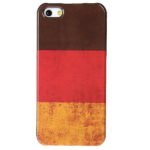 Tysk flag. Retro cover til iPhone 5/5S/SE. Mobil, PC og tablet tilbehør