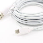 Lightning opladekabel til iPhone & iPads. 5 m. Mobil, PC og tablet tilbehør