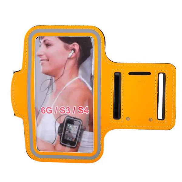Sportsarmbånd til iPhone 6/6S, iPhone 7 & iPhone 8. Orange. Mobil, PC og tablet tilbehør