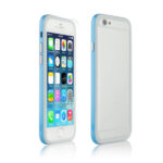 iPhone 6/6S Dual bumper. Sky blue / grå. Mobil, PC og tablet tilbehør