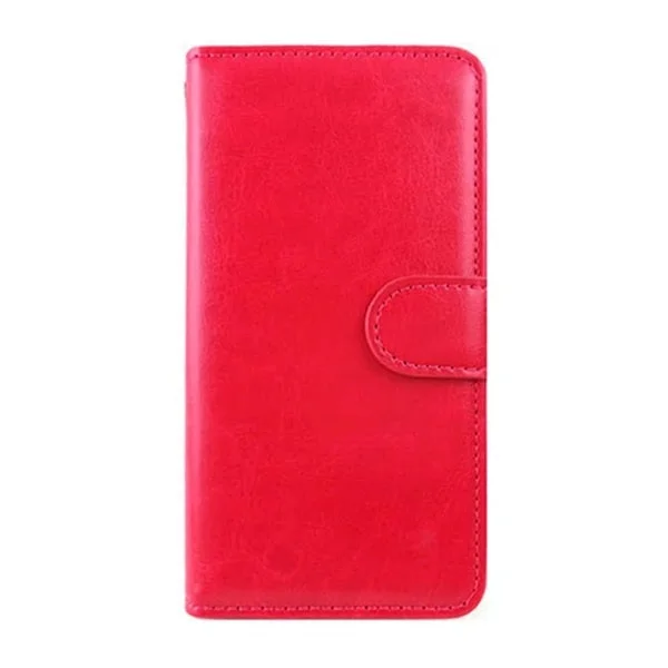 Lædercover m kortholder til iPhone 6 Plus/6S Plus. Hot pink Lædercover m kortholder til iPhone 6 Plus/6S Plus. Hot pink - Billede 2
