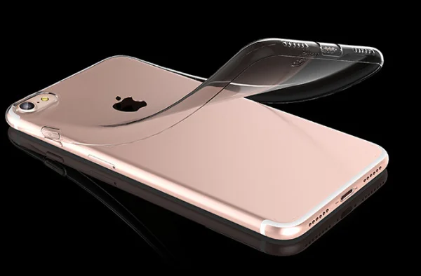 Baseus 0.7mm Slim Gel Cover til iPhone 7 / 8. Gennemsigtig pink. Baseus 0.7mm Slim Gel Cover til iPhone 7 / 8. Gennemsigtig pink. - Billede 4