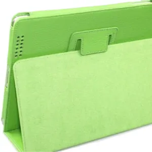 Lædertaske /-holder til iPad Air 2 & iPad Pro 9,7". Grøn. Mobil, PC og tablet tilbehør