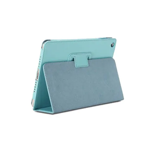 Lædertaske /-holder til iPad 2/iPad 3/iPad 4. Lyseblå. Lædertaske /-holder til iPad 2/iPad 3/iPad 4. Lyseblå.