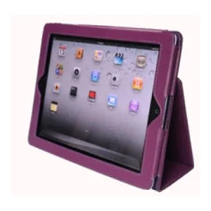 Lædertaske /-holder til iPad Air 2 & iPad Pro 9,7”. Lilla. Lædertaske /-holder til iPad Air 2 & iPad Pro 9,7”. Lilla. - Billede 2