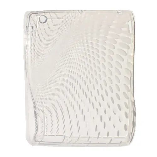 iPad 2 cover i fleksibelt TPU i flot design. Hvid. Mobil, PC og tablet tilbehør