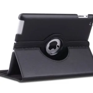 iPad 2 / 3 / 4 - 360° Roterende cover og stander. Sort. Mobil, PC og tablet tilbehør