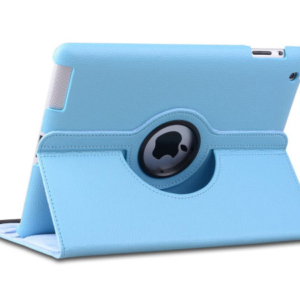 iPad 2 / 3 / 4 - 360° Roterende cover og stander. Blå. Mobil, PC og tablet tilbehør