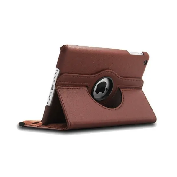 iPad 2 / 3 / 4 - 360° Roterende cover og stander. Brun. Mobil, PC og tablet tilbehør
