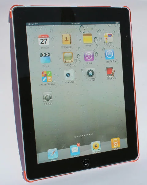 iPad 2/iPad 3/iPad 4 bagcover i hård plastik. Lyserød. iPad 2/iPad 3/iPad 4 bagcover i hård plastik. Lyserød. - Billede 4