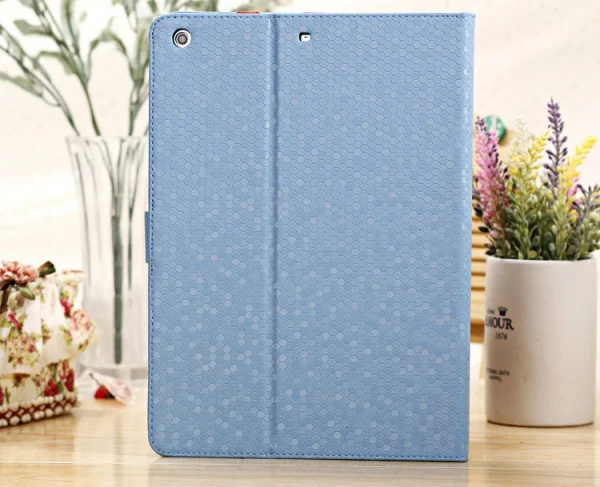 "Bling bling" cover til iPad Air 2 & iPad Pro 9,7". Blå. "Bling bling" cover til iPad Air 2 & iPad Pro 9,7". Blå. - Billede 2