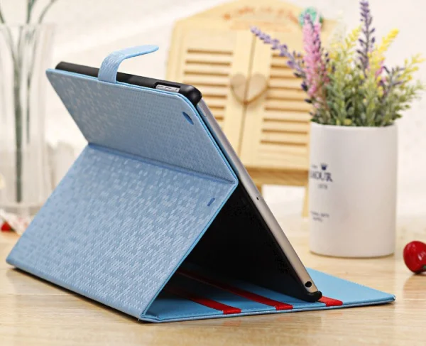 "Bling bling" cover til iPad Air 2 & iPad Pro 9,7". Blå. "Bling bling" cover til iPad Air 2 & iPad Pro 9,7". Blå. - Billede 3
