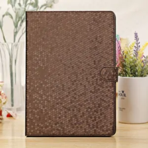 "Bling bling" cover til iPad Air 2 & iPad Pro 9,7". Brun. Mobil, PC og tablet tilbehør