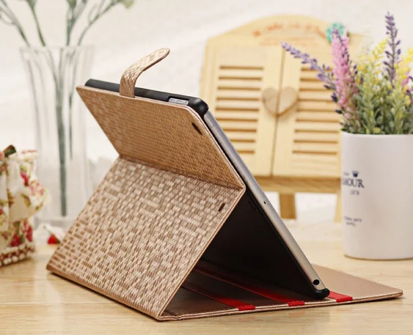 "Bling bling" cover til iPad Air 2 & iPad Pro 9,7". Gold. "Bling bling" cover til iPad Air 2 & iPad Pro 9,7". Gold. - Billede 2