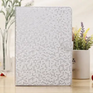 "Bling bling" cover til iPad Air 2 & iPad Pro 9,7". Silver. Mobil, PC og tablet tilbehør