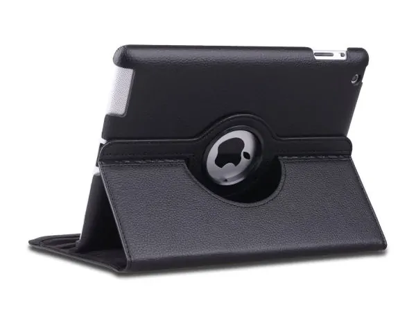 iPad Mini (1, 2 & 3) - 360° Roterende Cover & stander. Sort. iPad Mini (1, 2 & 3) - 360° Roterende Cover & stander. Sort.