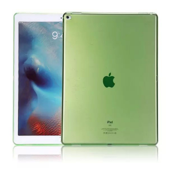 iPad Pro 12,9" fleksibelt TPU cover. Grøn. Mobil, PC og tablet tilbehør