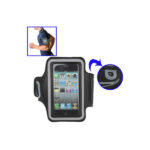 Sportsarmbånd til iPhone 4 / 4S, 3GS, 3G og iPod touch. Sort. Mobil, PC og tablet tilbehør